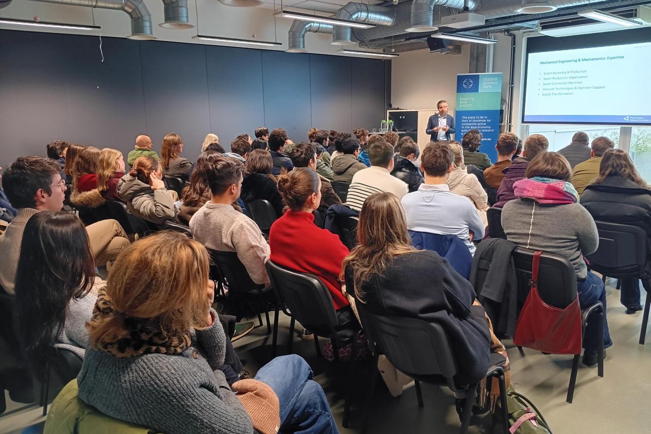 vergaderen Oostende Bluebridge Mercator