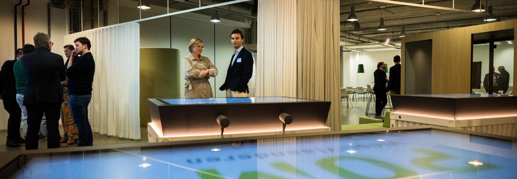 netwerking in Bluebridge blauwe economie